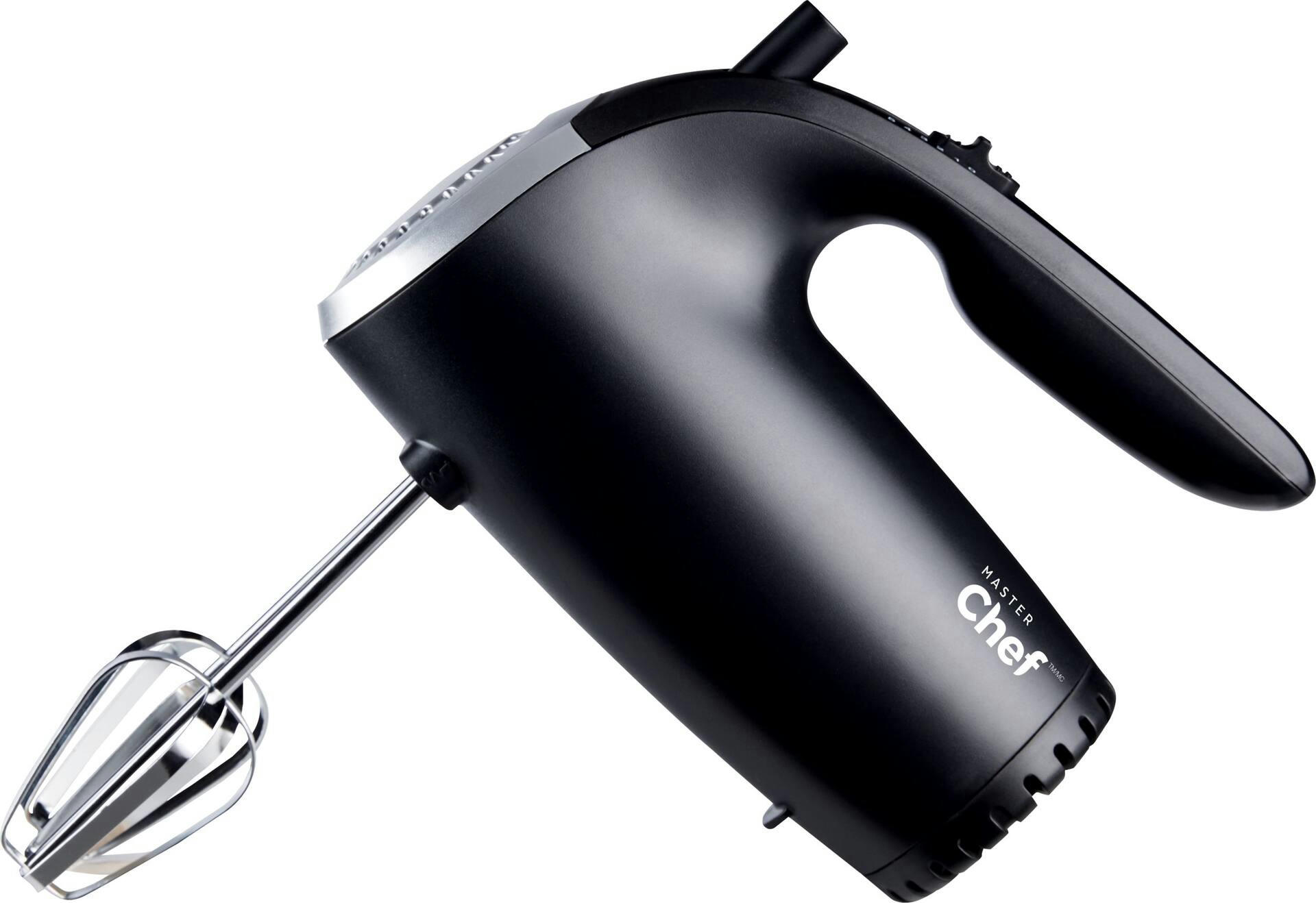 MASTER Chef 5 Variable Speed Hand Mixer, Black