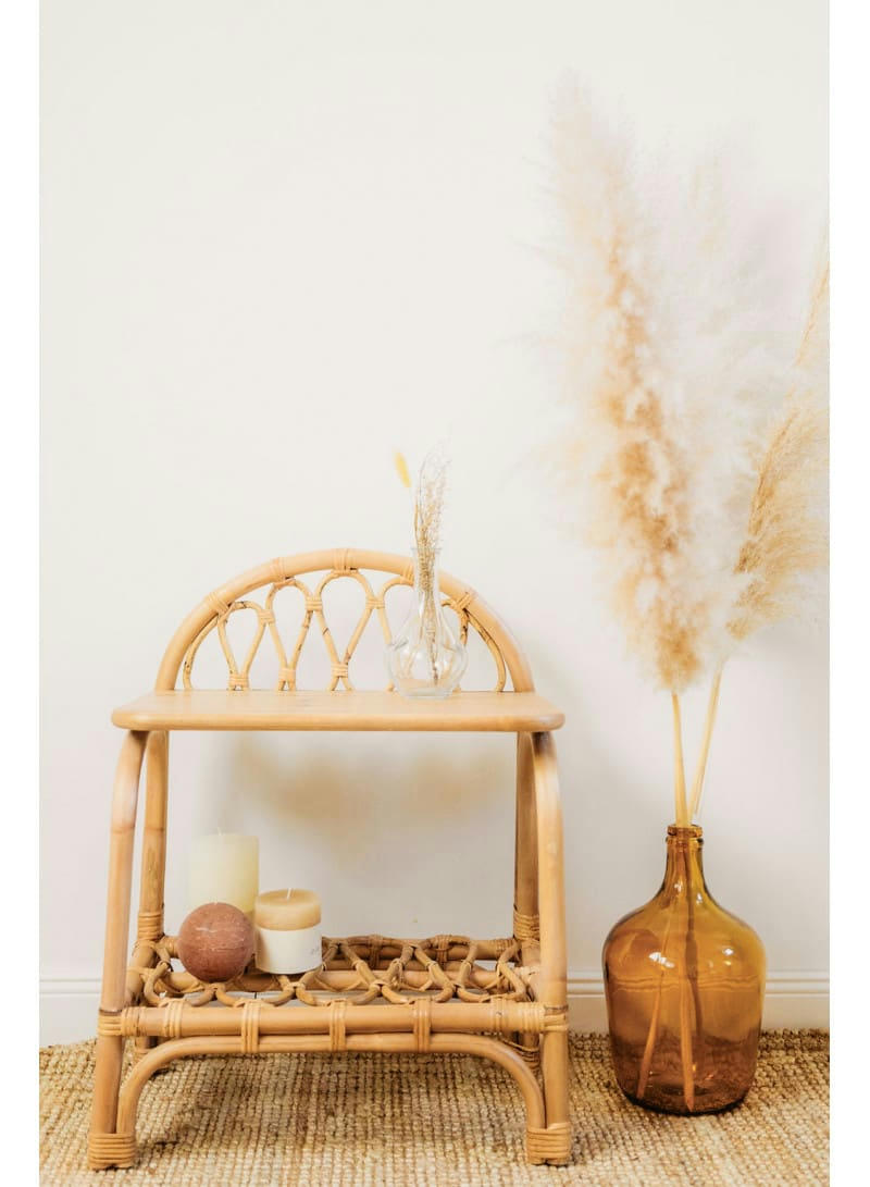 JAHE - Chevet en rotin naturel