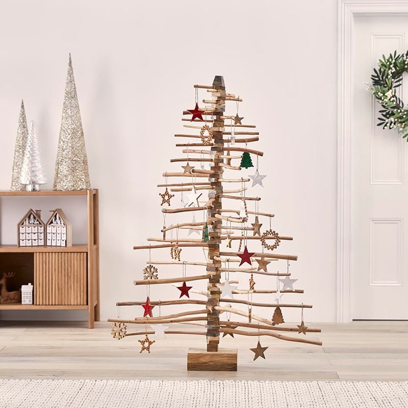 Hanging White Timber House