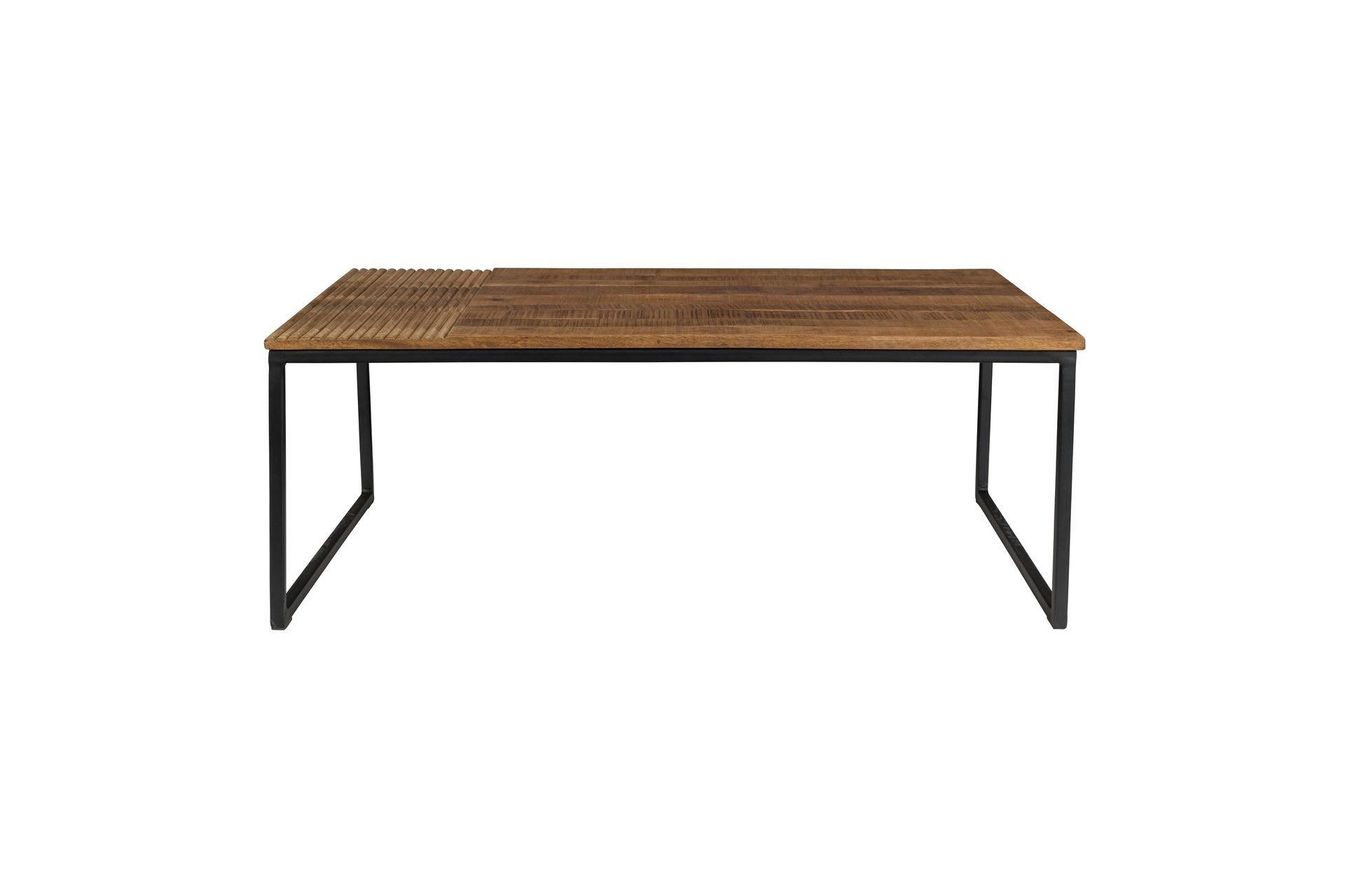 RANDI - Table basse en bois marron