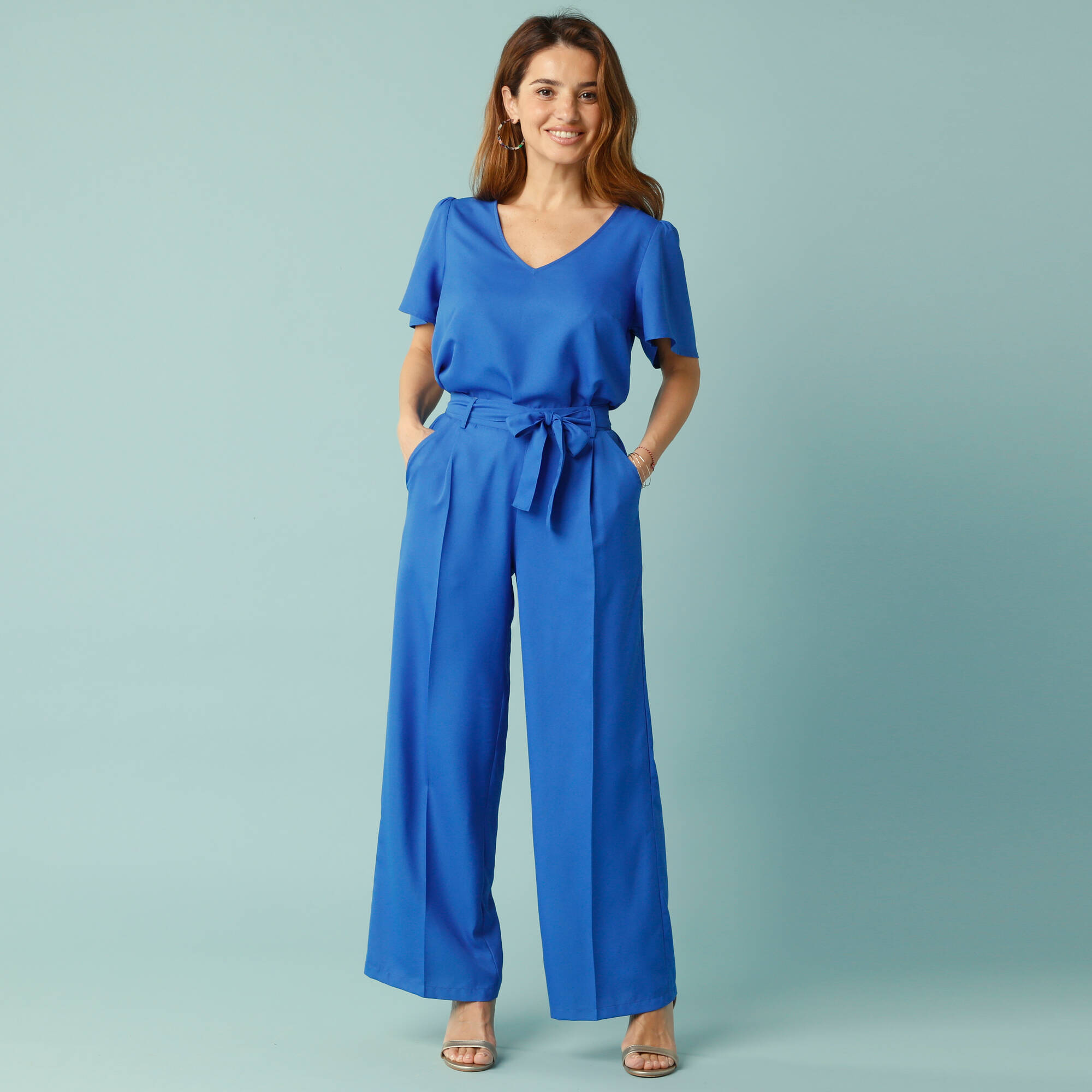Pantalon large fluide Spécial Petites