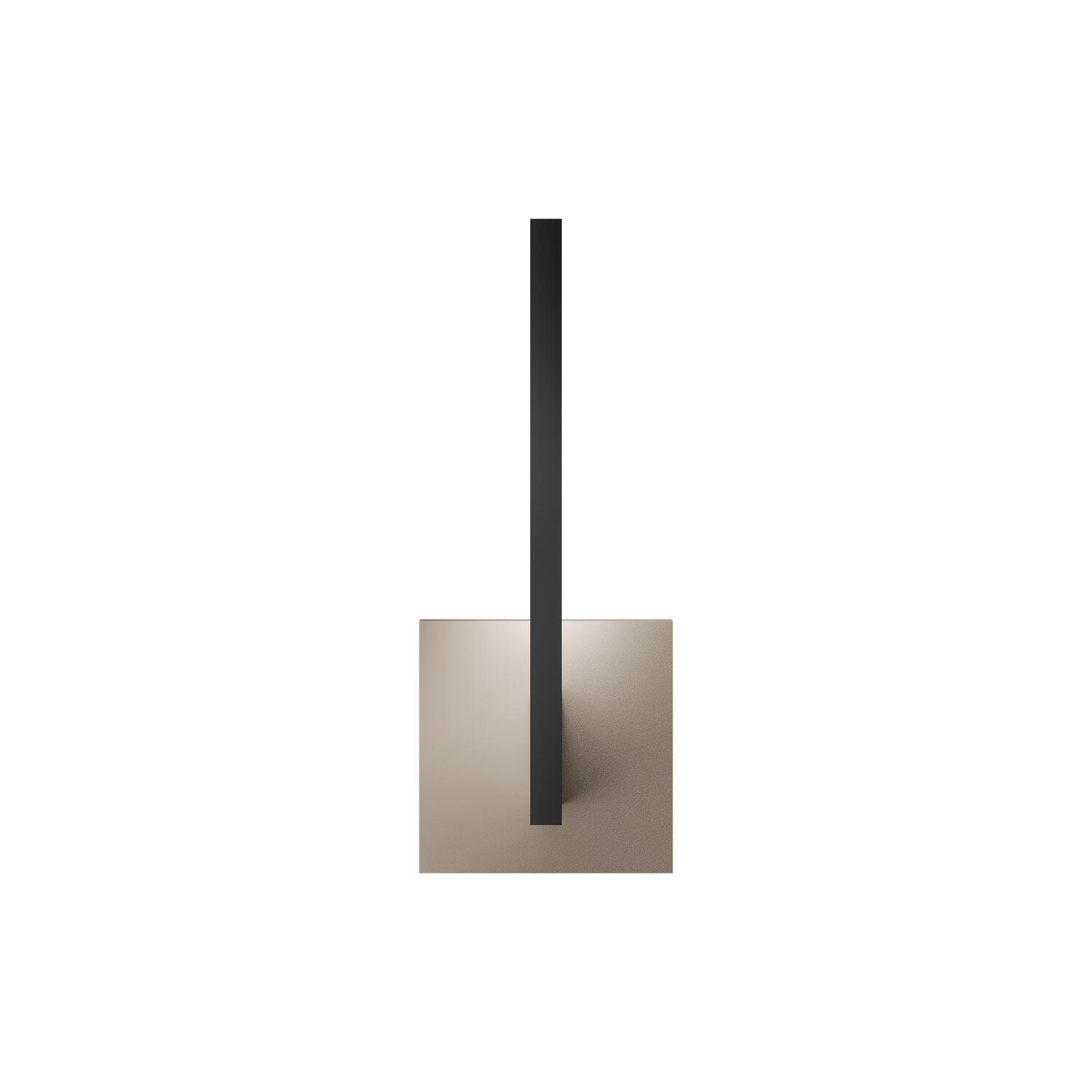 INLAY W1 LINEAR v&aelig;glampe, matt black/satin gold