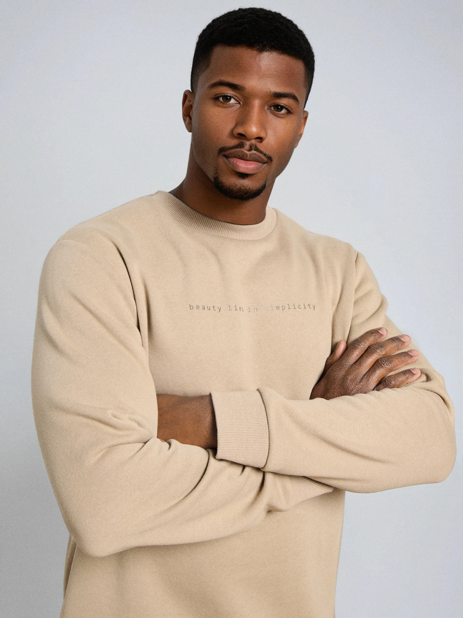 Bluza crewneck z napisem