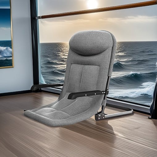 NNETM Camping Foldable Chair with Backrest