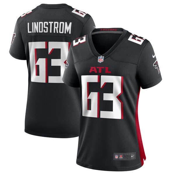 Chris Lindstrom Atlanta Falcons Nike Women's Team Game Jersey -  Black