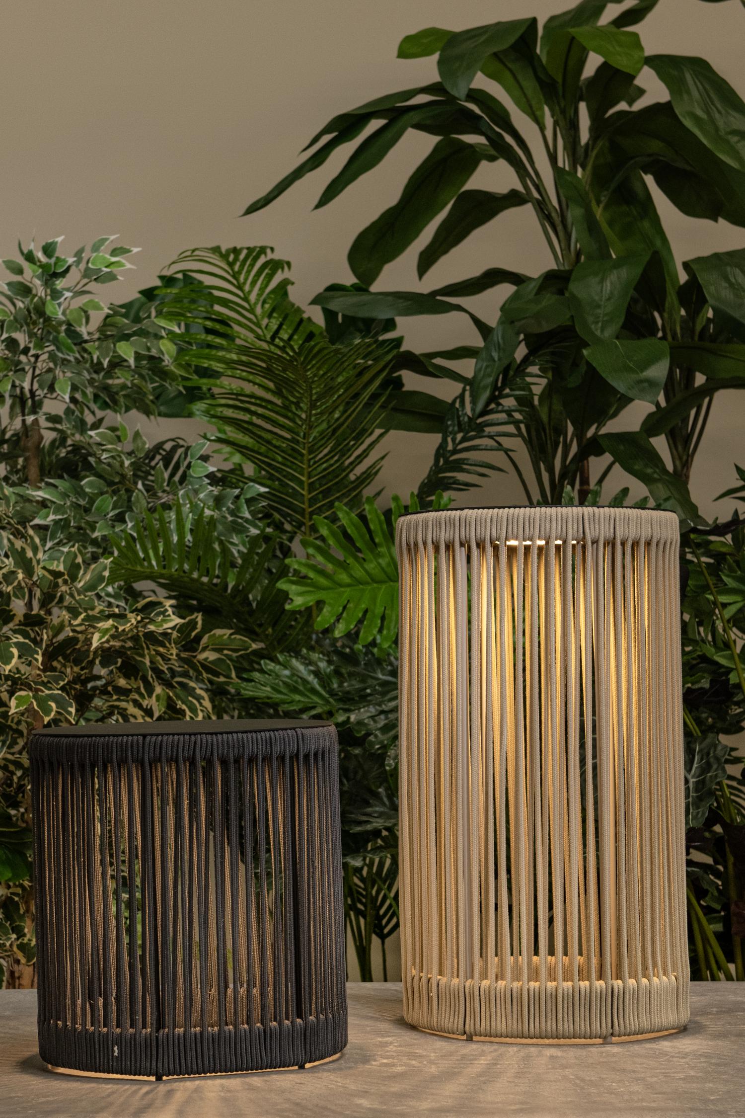 Lucide vloerlamp PINGI - Geïntegreerde LED - Taupe