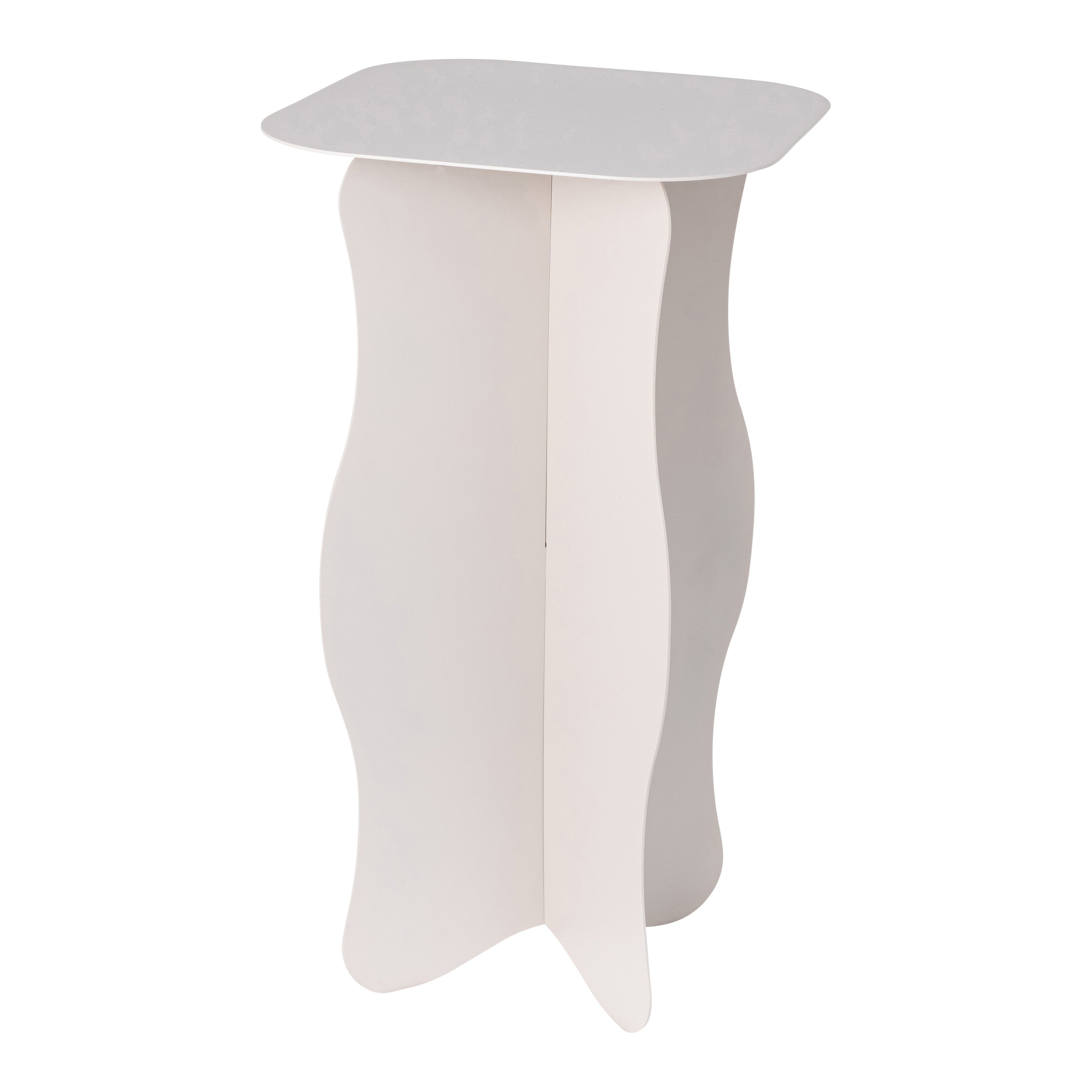 by fonQ Wiggle Bijzettafel 30 x 30 cm - Greige