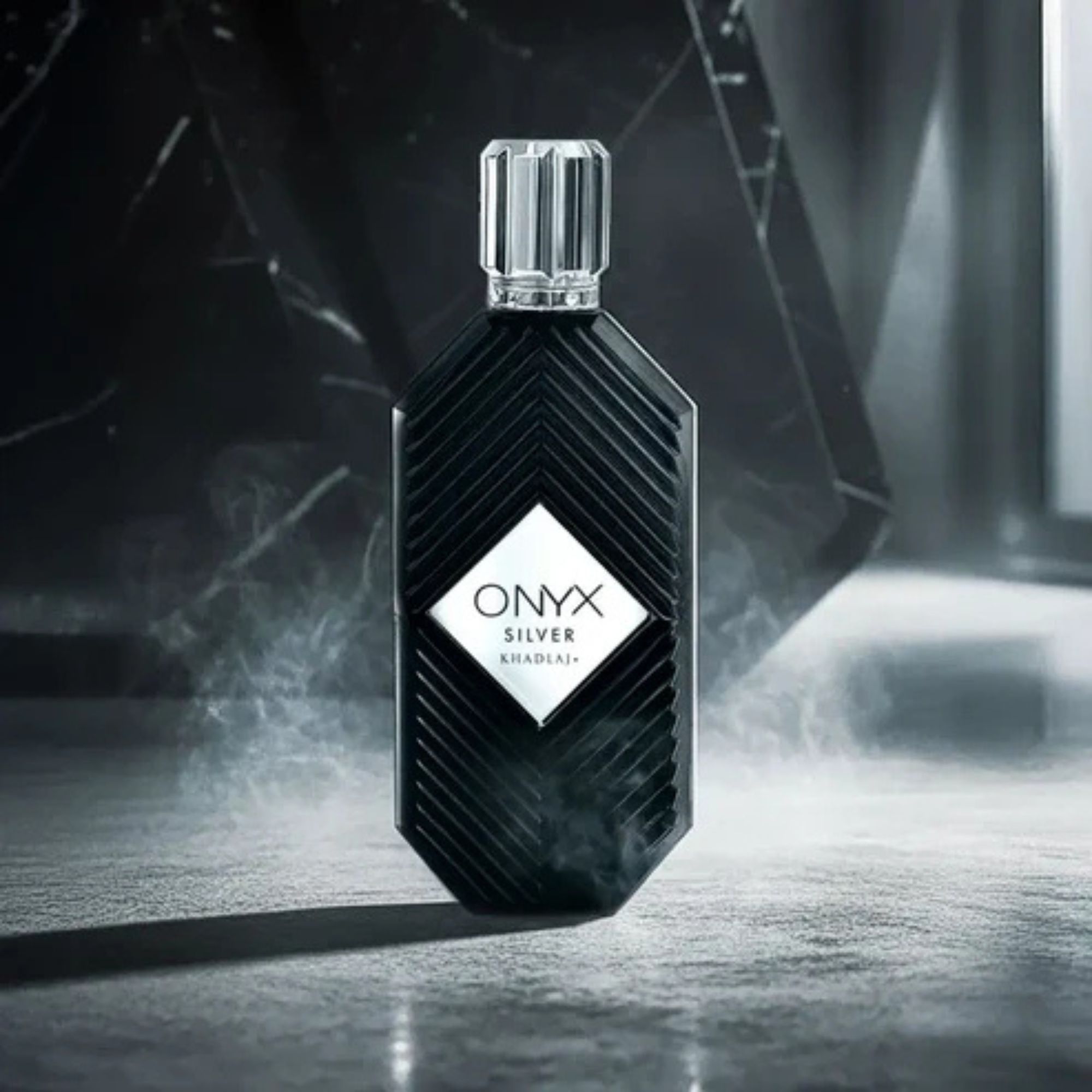 Khadlaj Perfumes Onyx Silver 100ml Eau de Parfum fragrance for men and women