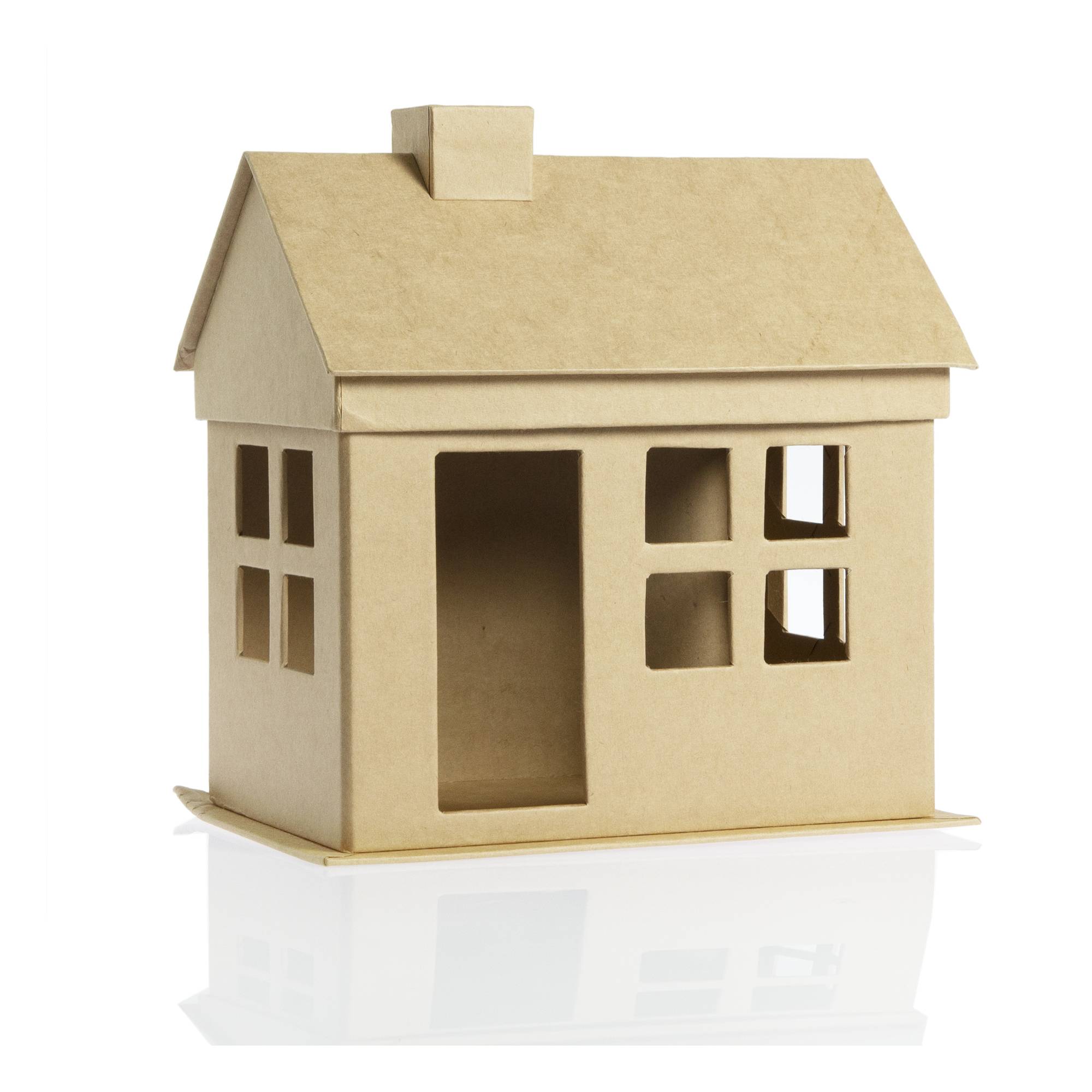 Mache House with Removable Roof 23cm