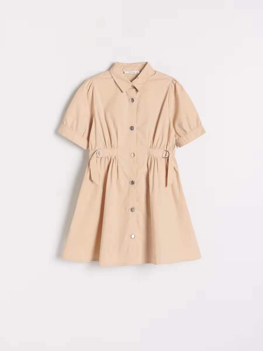 Cotton Shirt Dress