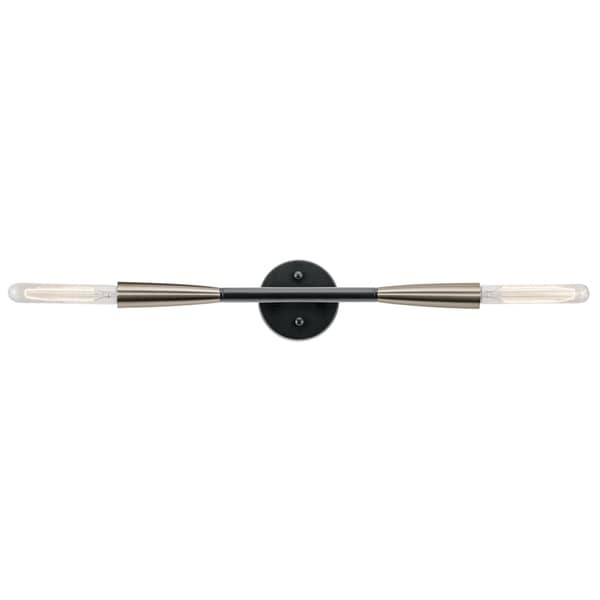 Kichler Lighting Branches Collection 2-light Black Wall Sconce