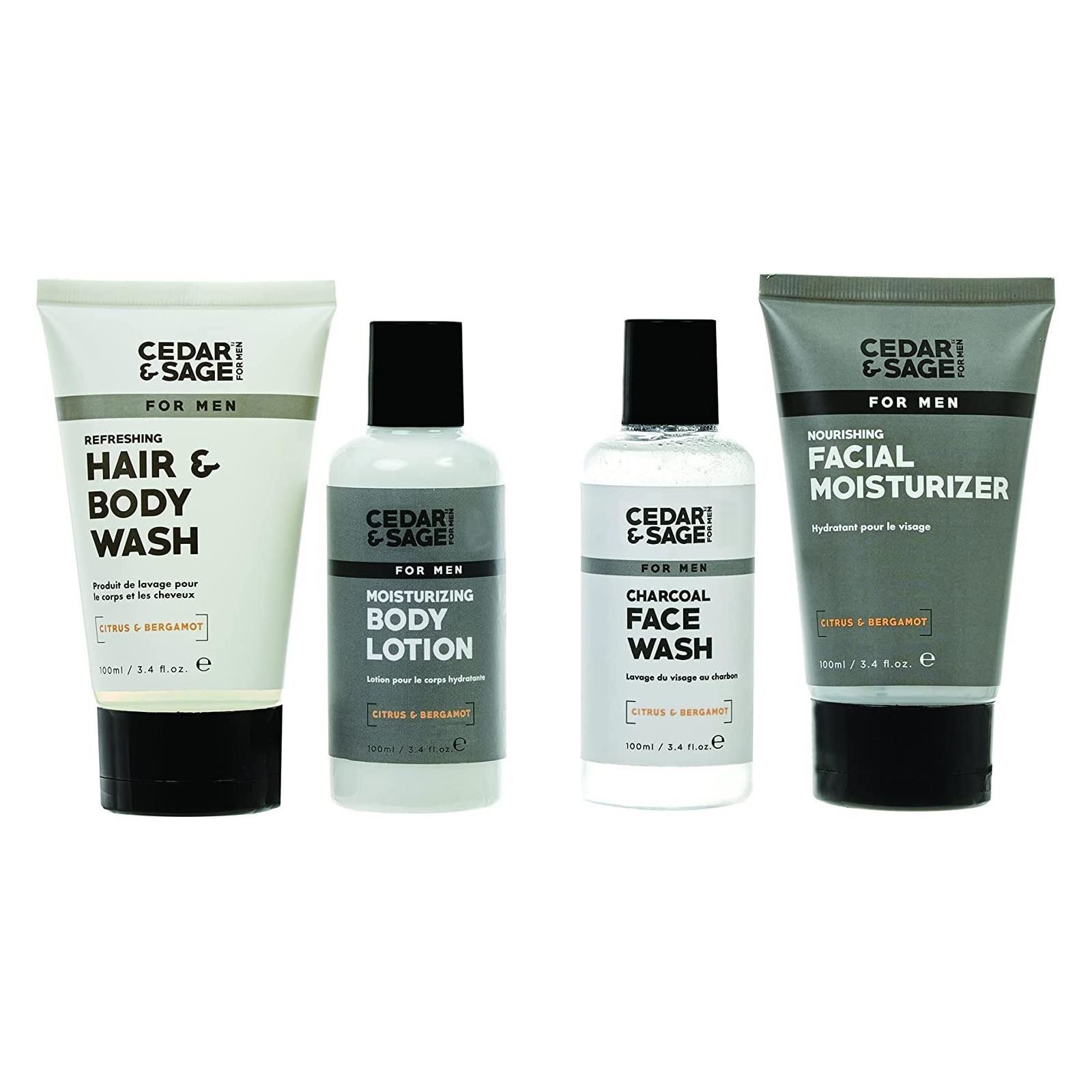Cedar & Sage Travel Toiletry Gift Set