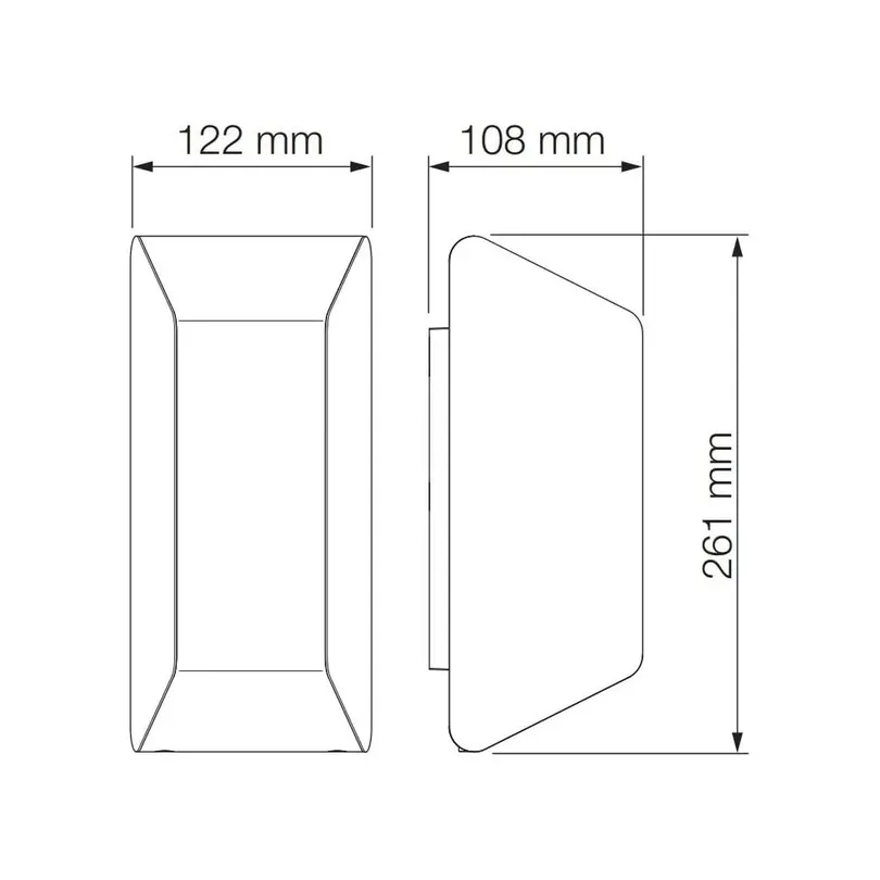 Outdoor Wandleuchte L 30