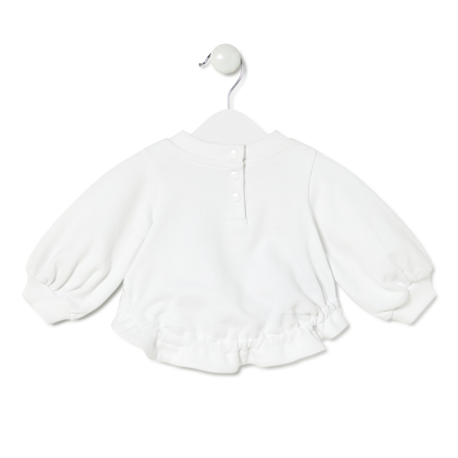 Camiseta con oso Party blanco