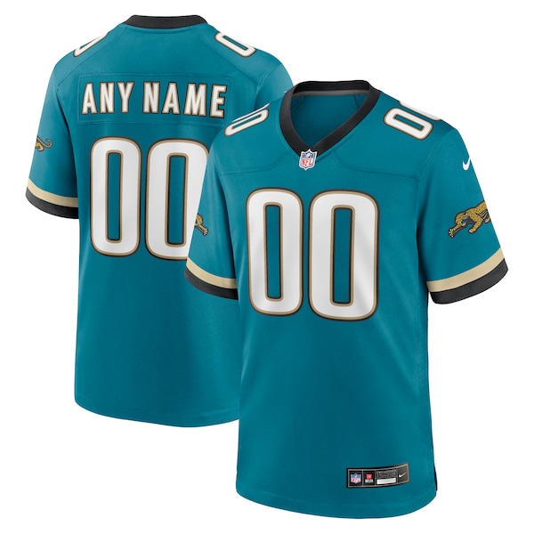 Jacksonville Jaguars Nike Prowler Throwback Custom Game Jersey - Teal