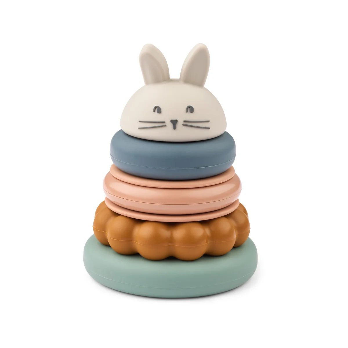 LIEWOOD - Donata Stapelturm, Hase, mehrfarbig