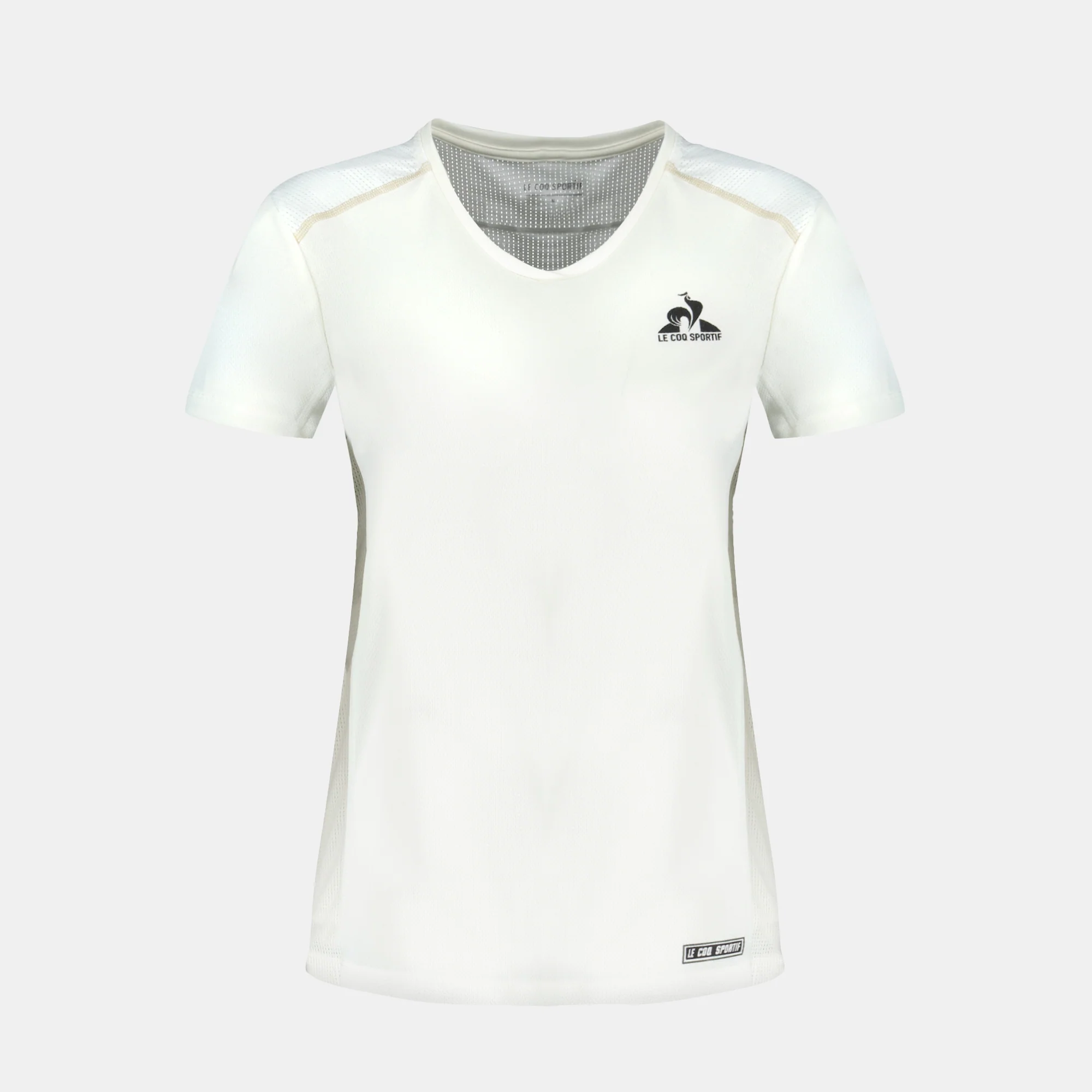 T-shirt de sport avec empiècements ajourés