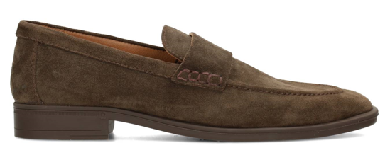 SLIPPER VELOURSLEDER BROWN