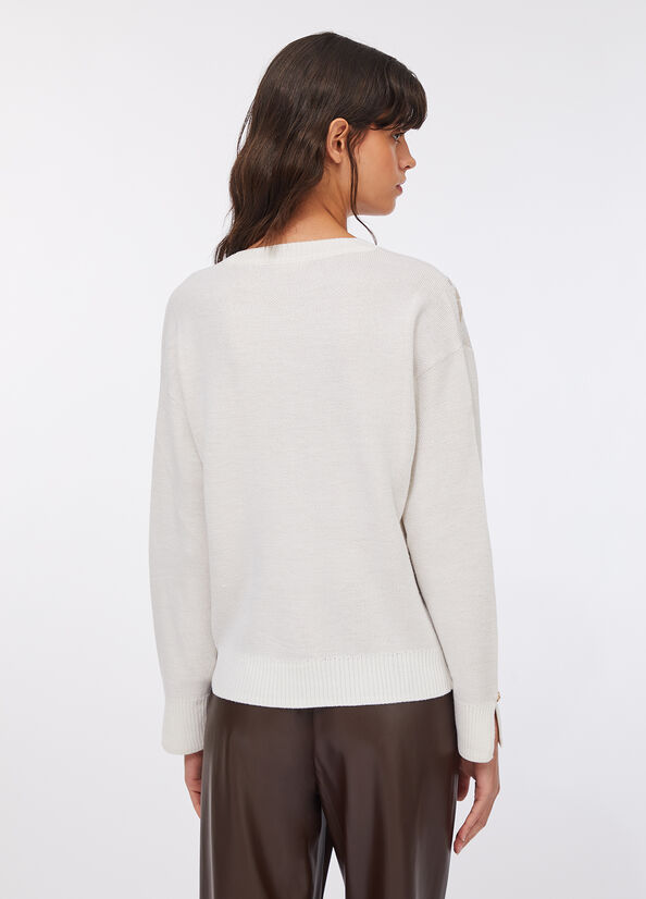 Maglia in lana jacquard