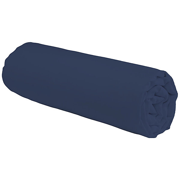 Drap housse en coton 57 fils uni bonnet 25cm 140x200cm