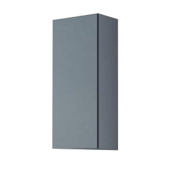 Witryna wisząca 90 VEGA GREY A VG5 biały / szary połysk
