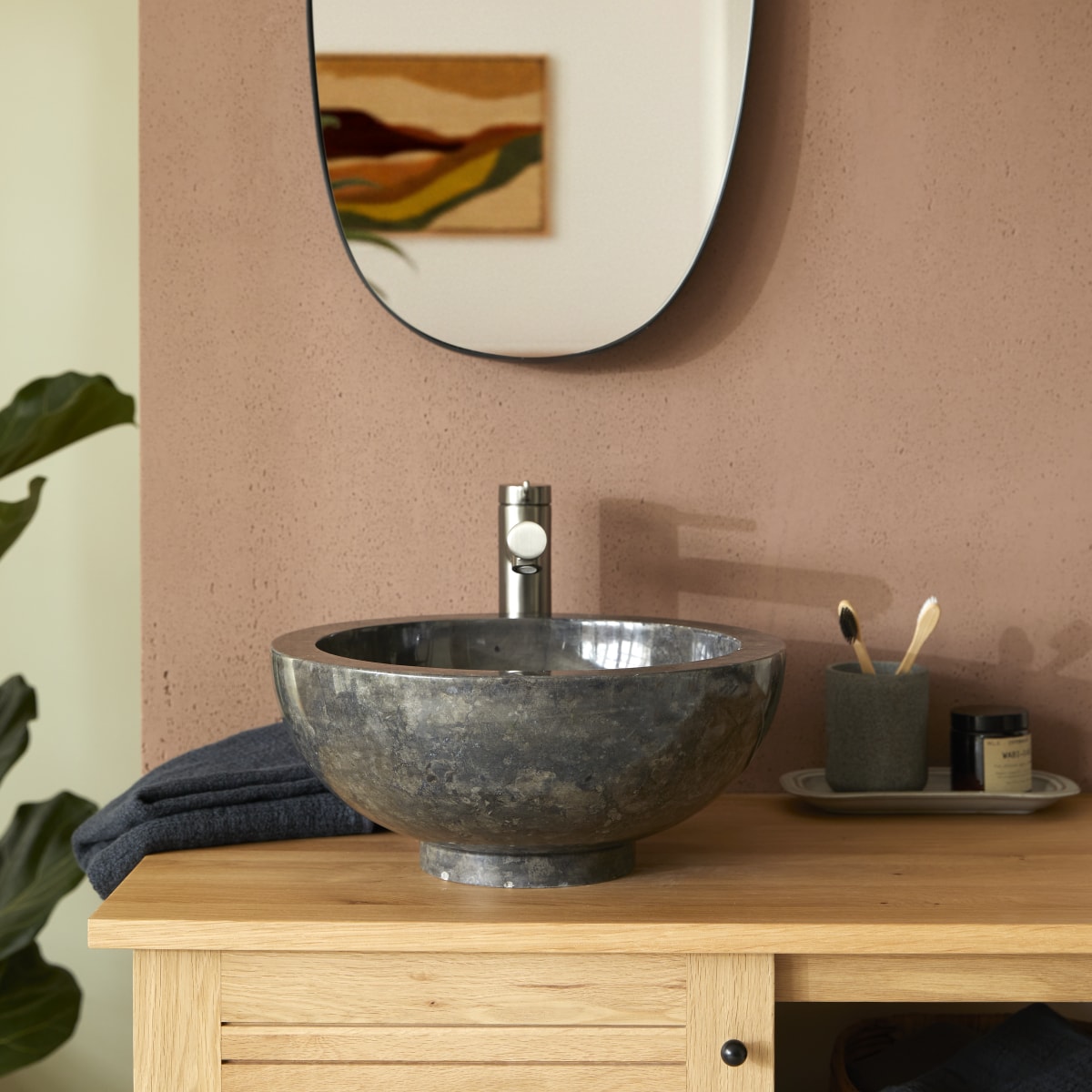 Tikamoon - Bahya - Marmeren wastafel