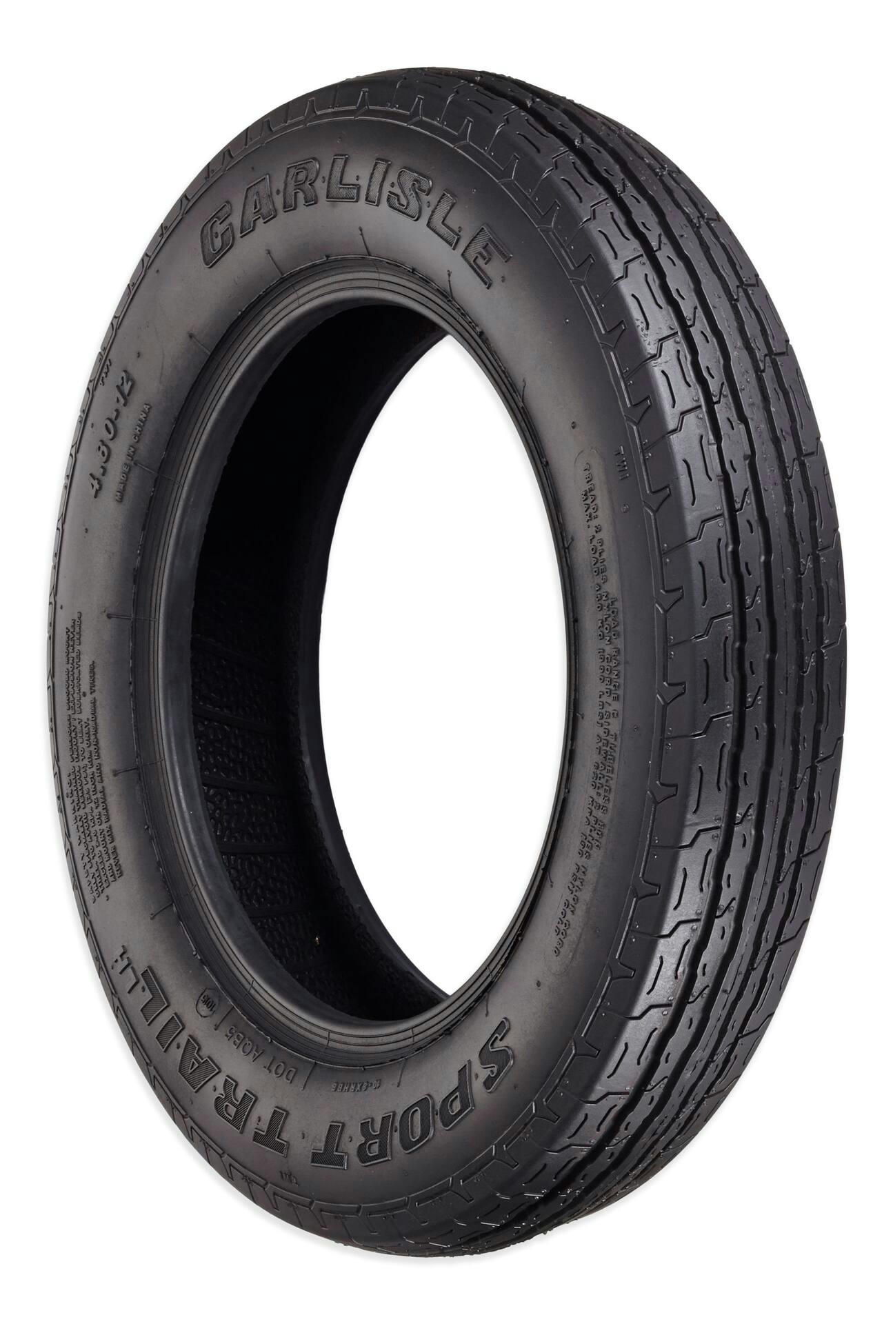 Carlisle Sport Trail LH Trailer Tire, 480 X 12-C