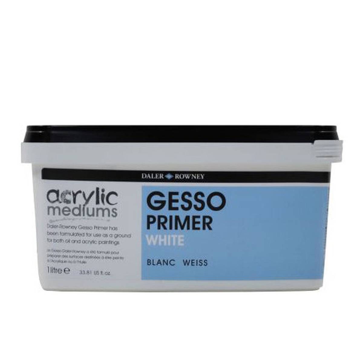 Daler-Rowney Graduate Gesso Primer 1 Litre