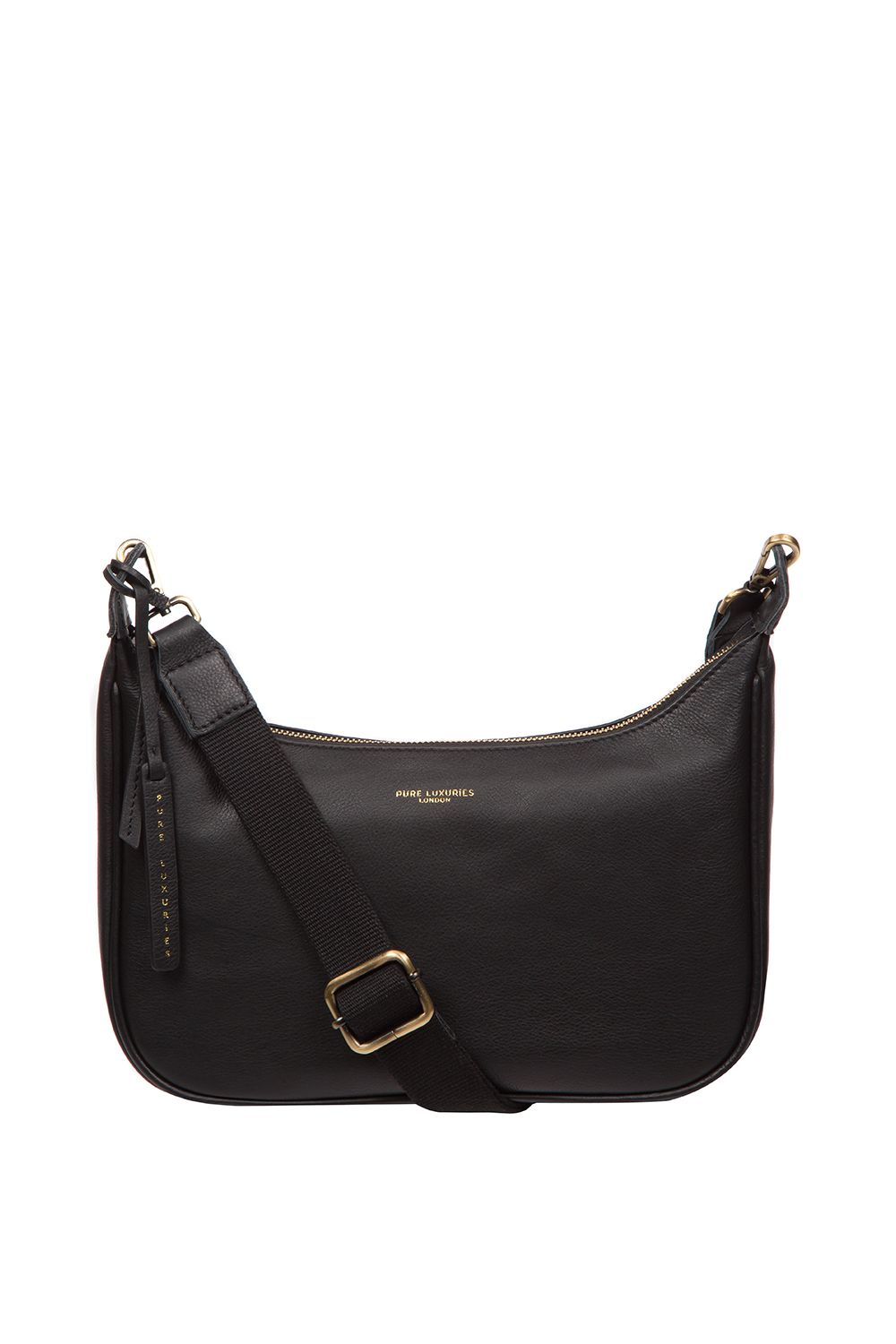 Pure Luxuries London Lancaster' Leather Cross Body Bag
