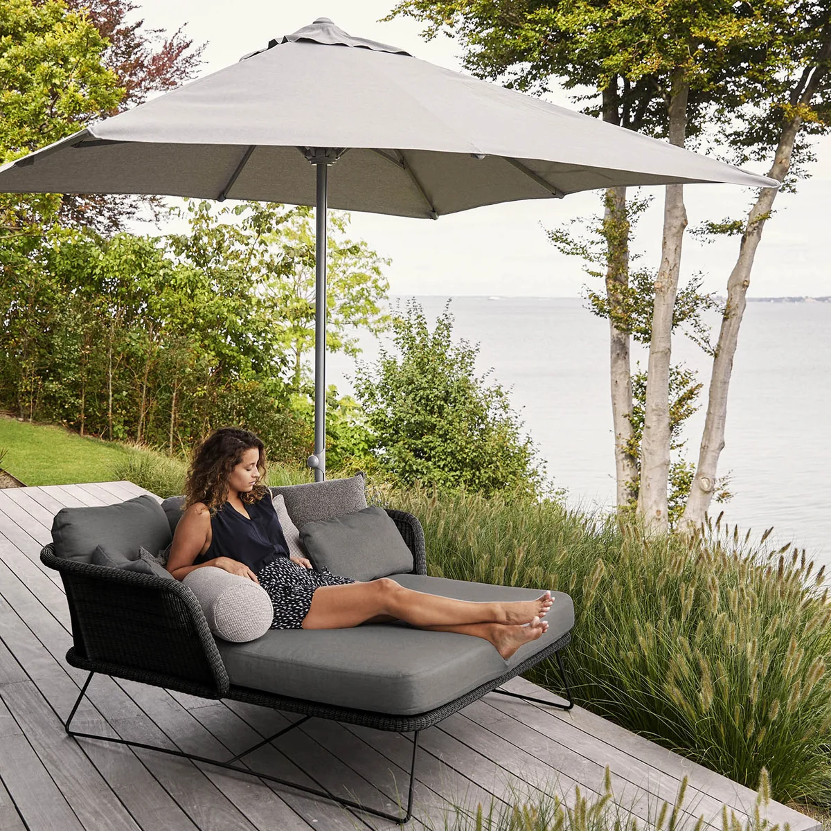 Cane-line - Horizon Daybed Outdoor, schwarz