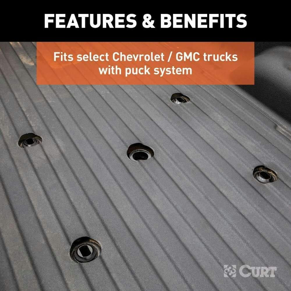 CURT Puck System 5-Wheel Adapter, Rails