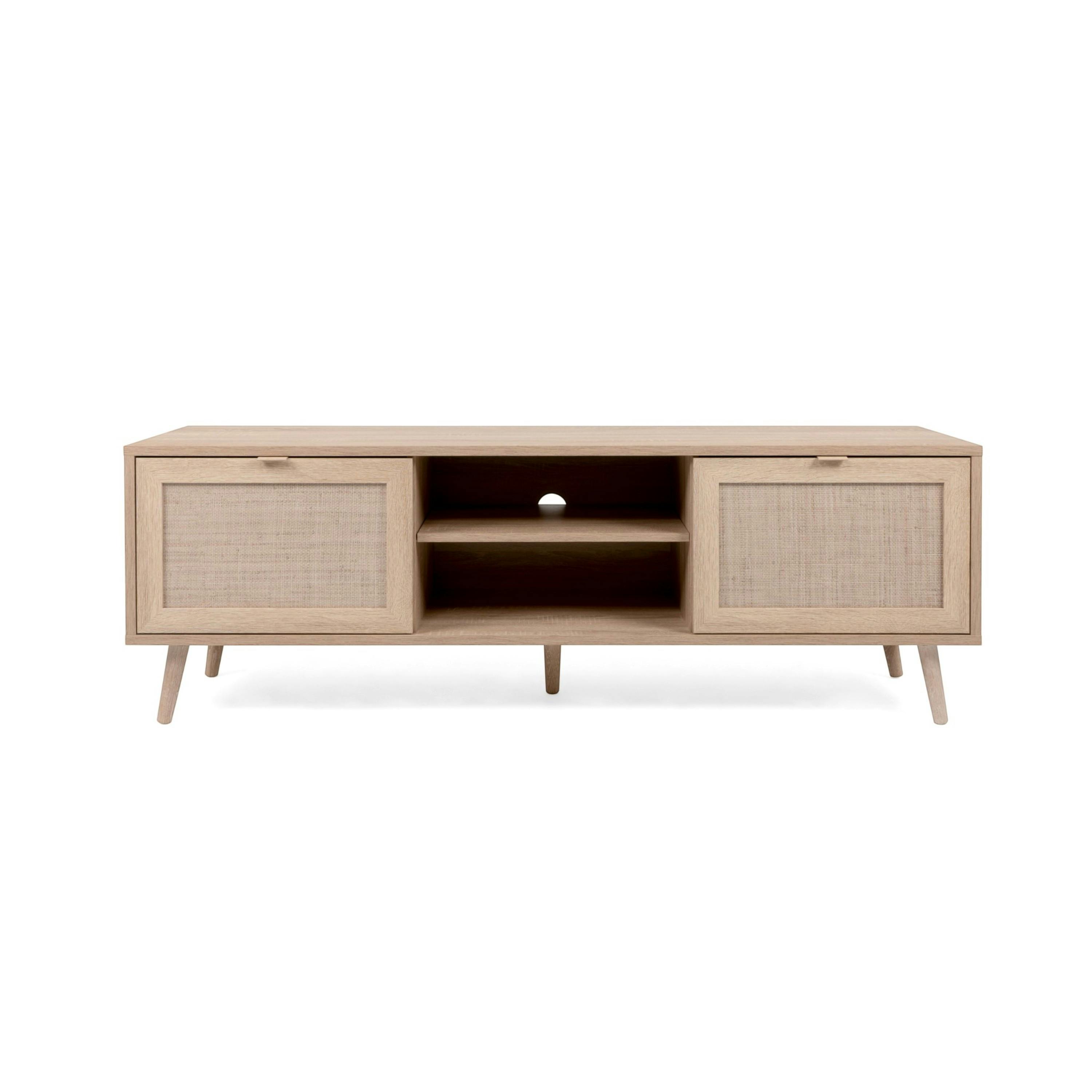 Meuble TV bohème 2 portes 1 niche centrale SONA