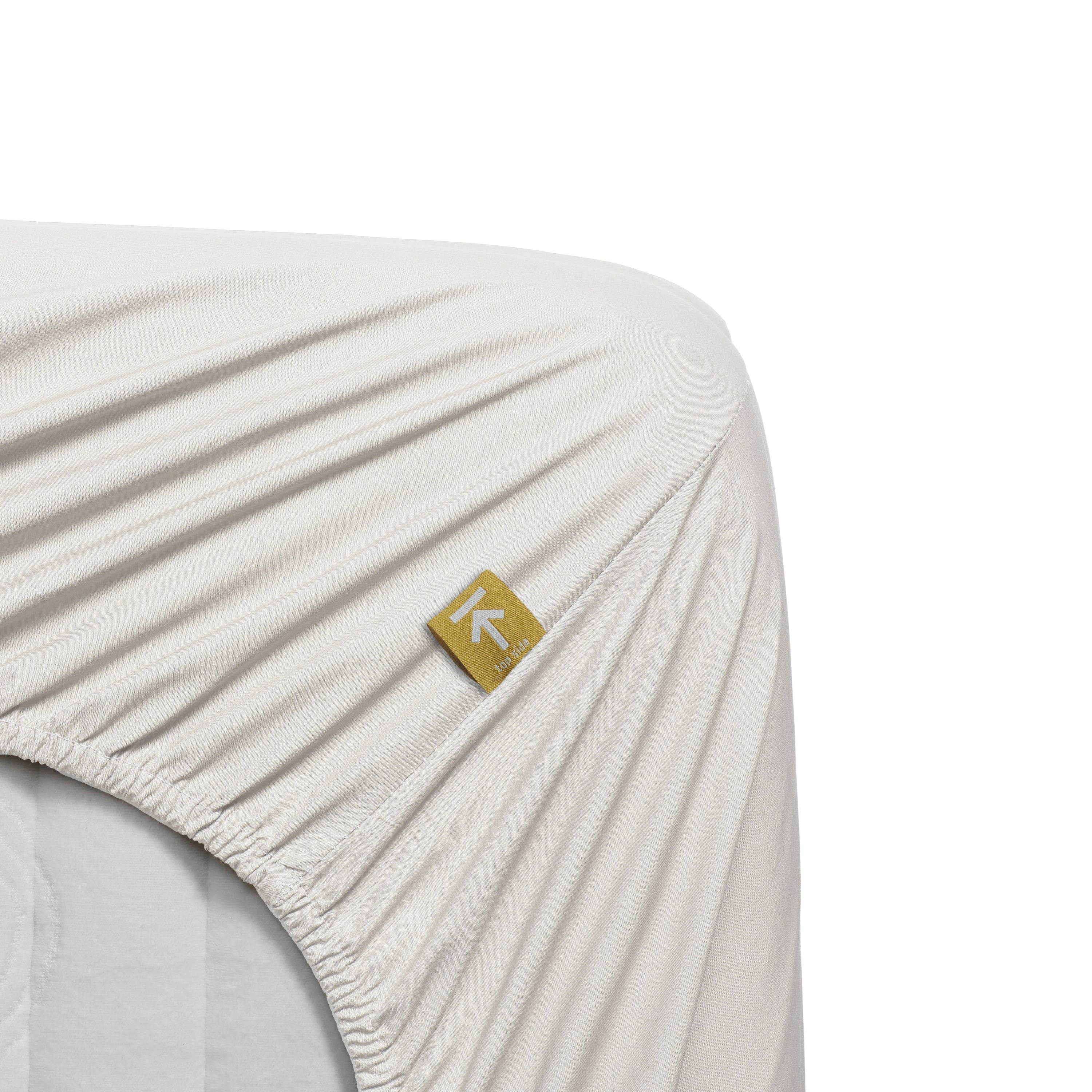 Beddinghouse Percale katoen - Hoeslaken - 80x200 - Gebroken wit