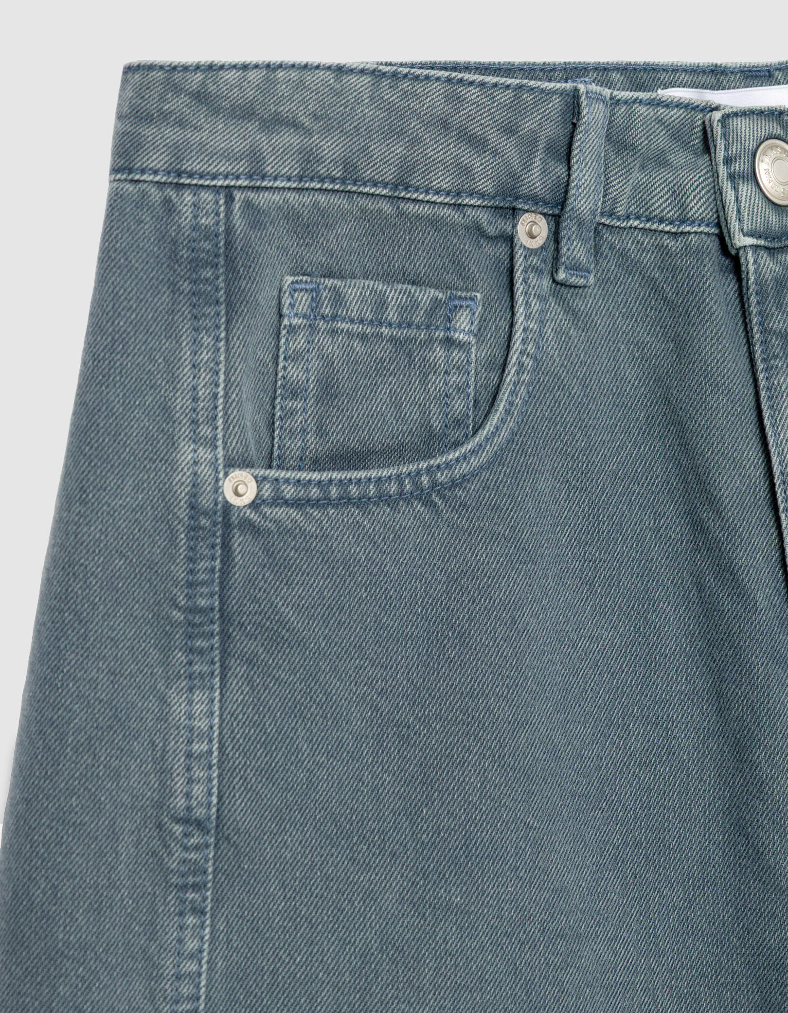 Jean barrel bleu Gabrielle 7/8e Femme