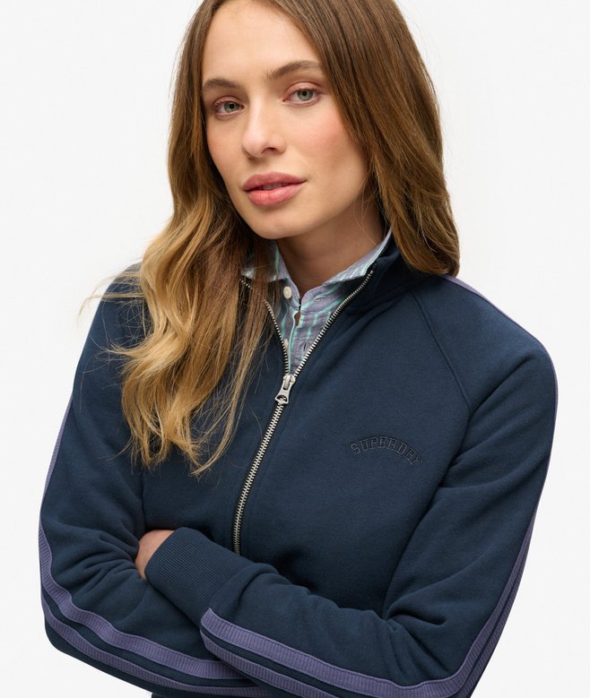 Essential Logo Zip Track Top