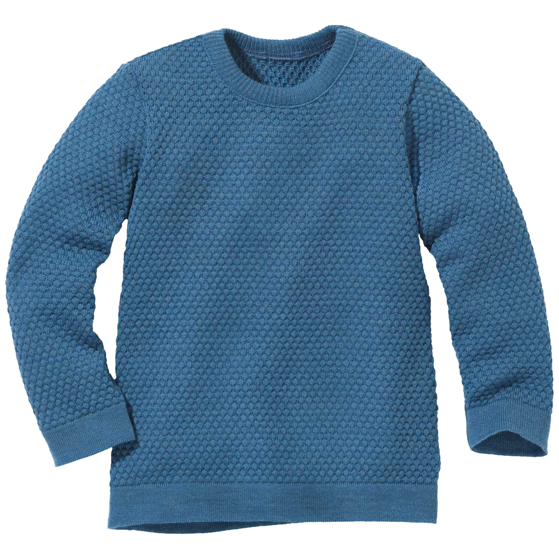 Wabenstrick-Pullover