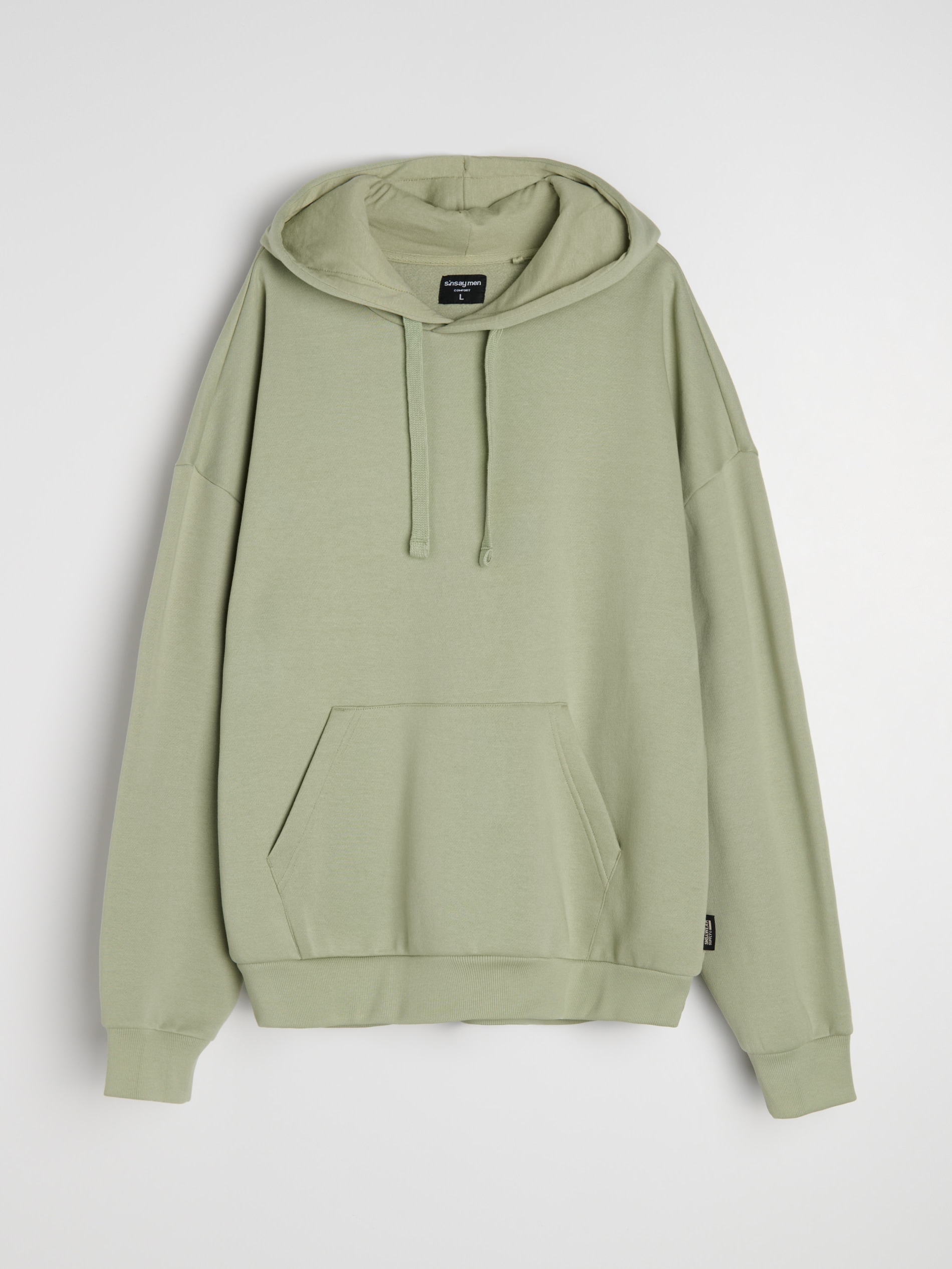 Bluza z kapturem z domieszką bawełny
