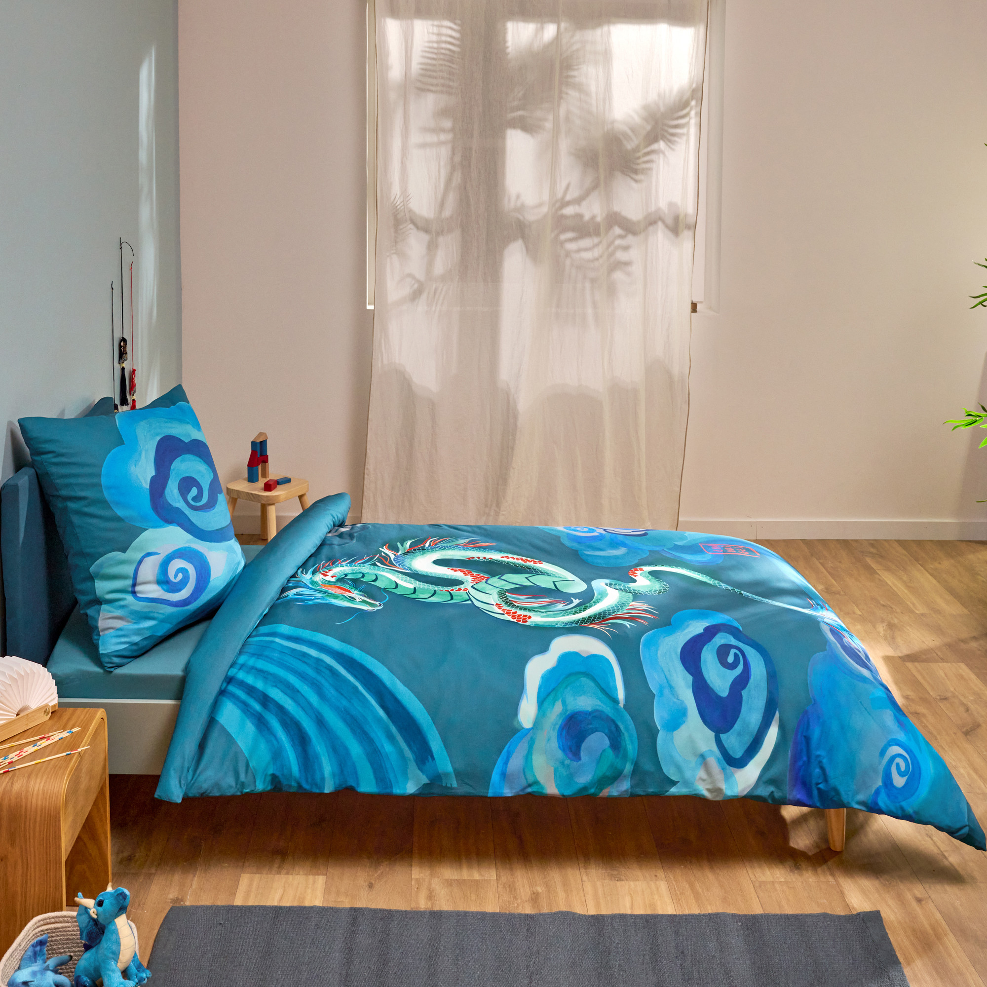 Linge de lit enfantHistoire de dragon