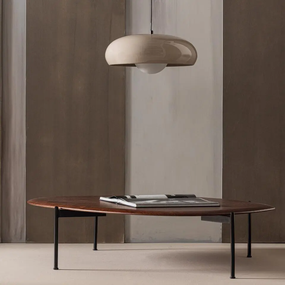 WOOOD Kota Salontafel - MDF/Fineer - Bruin - 26x121x97