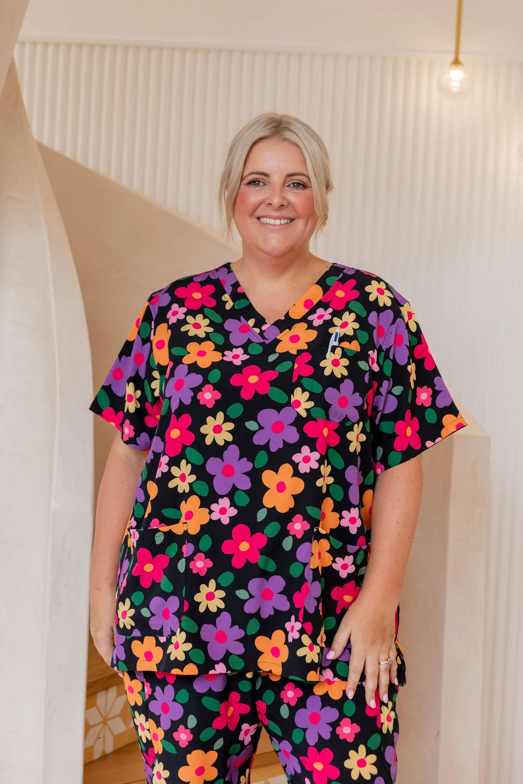 Jazz Scrubs in Bloomie