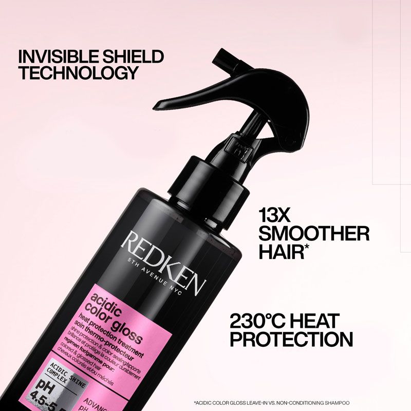Redken Acidic Color Gloss Heat Protection Treatment 190ml Double