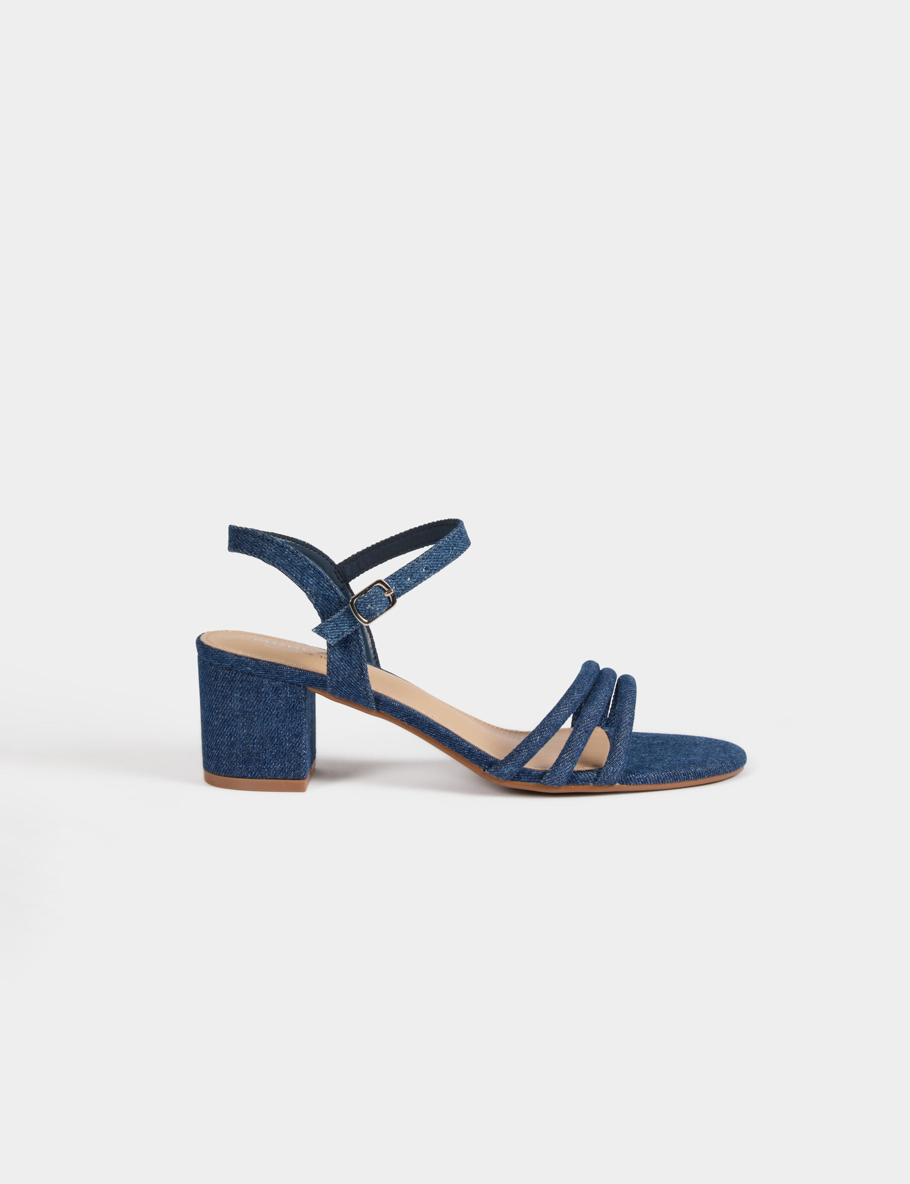 Denim Slides Raw Denim Women