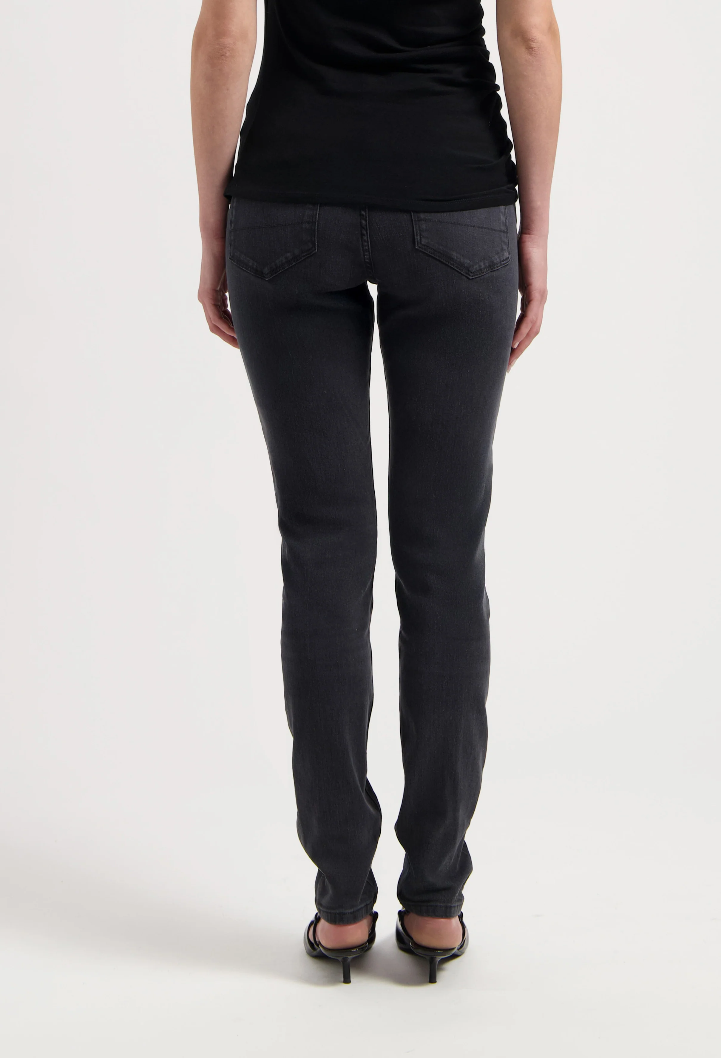 Skyler Mid Skinny - Authentic Black