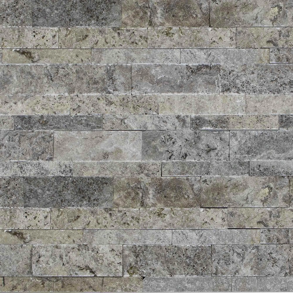 Wandpaneel »Mudra Grey«, Paketinhalt: 0,552 m², Travertin, braun/beige
