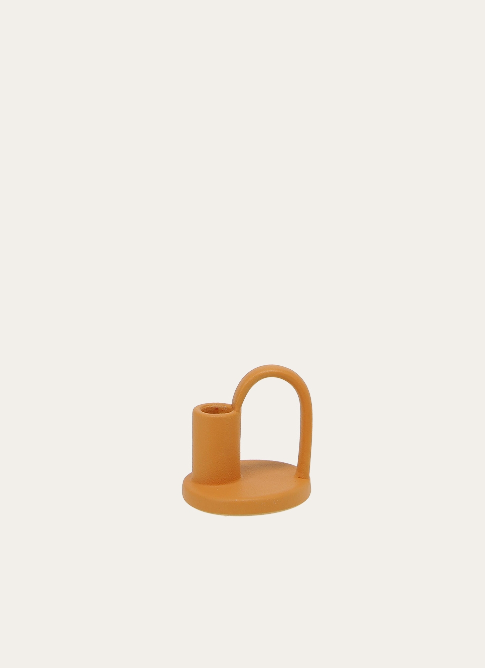 BOUGEOIR MOUCHETÉ AVEC ANSE ANTOINETTE TERRACOTA