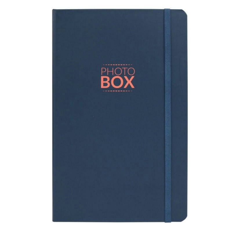 MEMORIES - Boite photos bleu