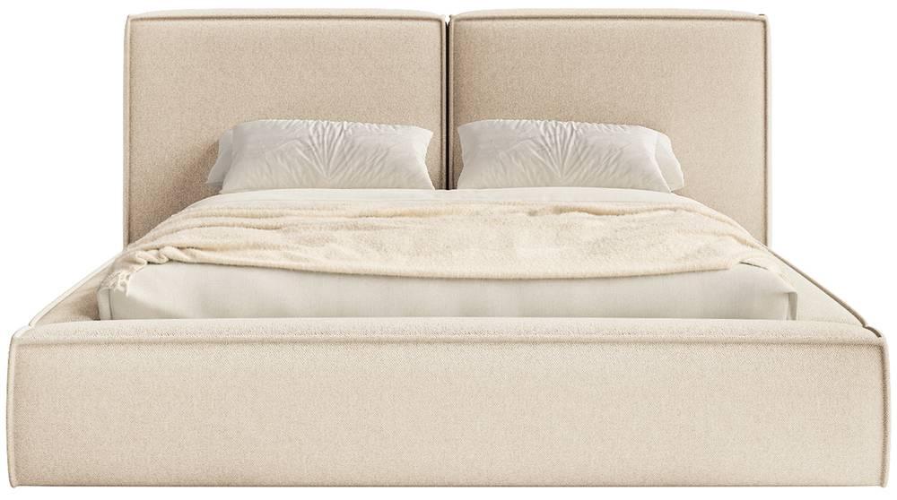 Bedframe Willa chenille 200 x 200 cm met opbergruimte