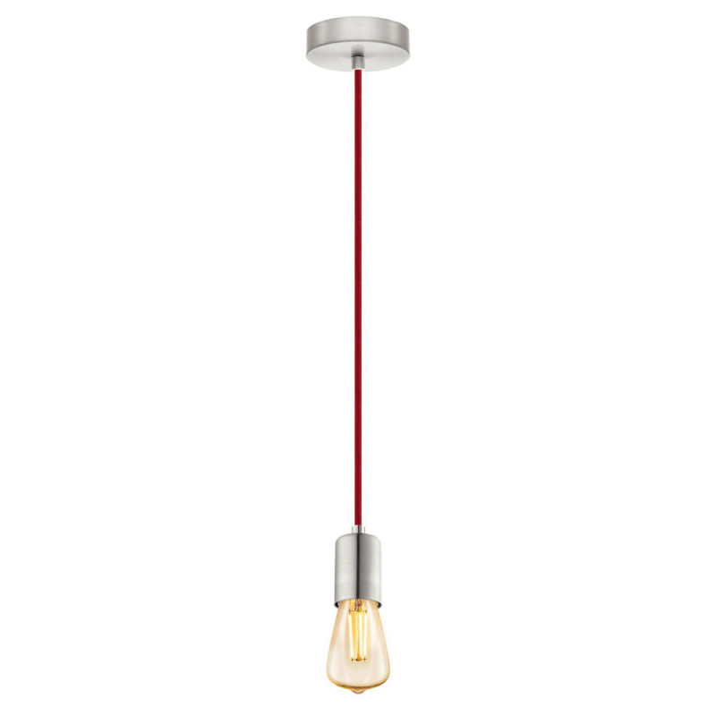 Suspension Yorth nickel mat Ø 10 cm E27 60 W EGLO