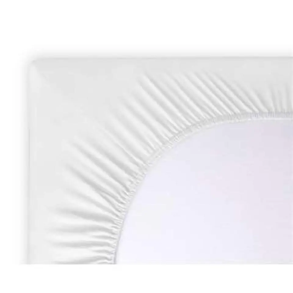 Byrklund - Hoeslaken Jersey - 160x200 cm - Wit