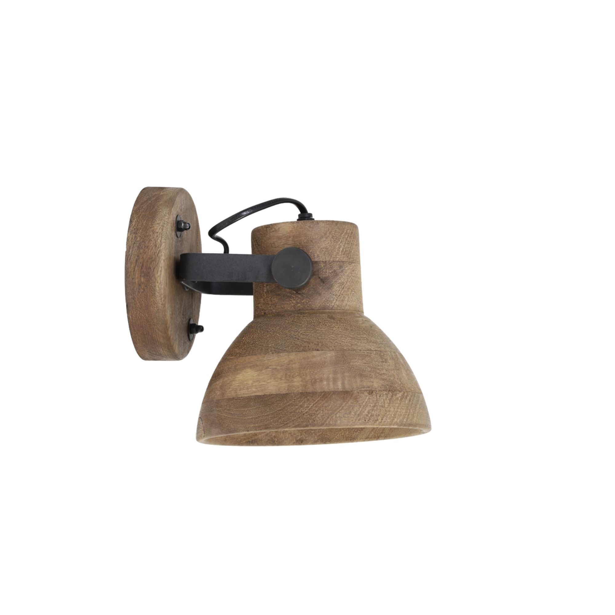 Light & Living wandlamp Ilanio - bruin - 21x17x19cm